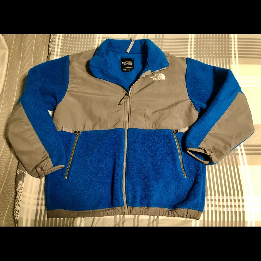 THE NORTH FACE boys Sz L Polartec zip up jacket